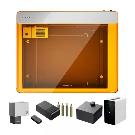 xTool M1 Ultra 20 W-os 4 az 1-ben lézergravírozó – Deluxe készlet