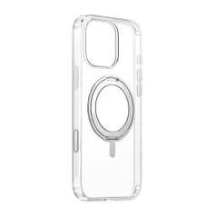   Mágneses tok állvánnyal Baseus SkyRing 360° iP16 Pro (átlátszó)