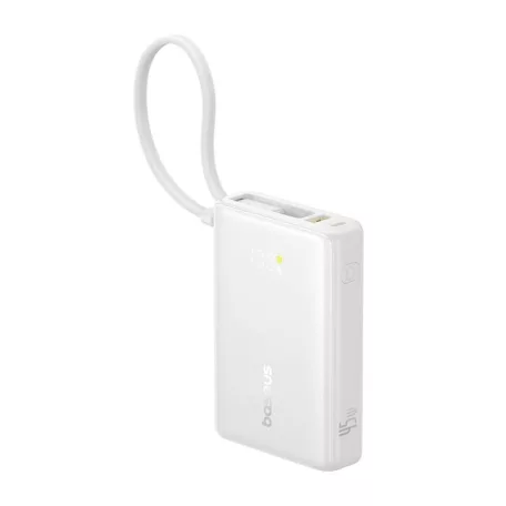 Powerbank Baseus PicoGo Digitális kijelző 10000mAh 45W (biały)