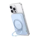 Baseus PicoGo mágneses powerbank állvánnyal, Qi2, 5000mAh, 20W (kék)