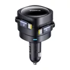 Baseus Enjoyment Max autós töltő USB-C+USB-C kábelekkel 60W Fekete