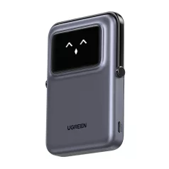 UGREEN Uno PB572 mágneses powerbank, 10000mAh, Qi (szürke)
