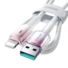 Kábel USB-A Lightning Joyroom S-A42 3A 1.2m biały