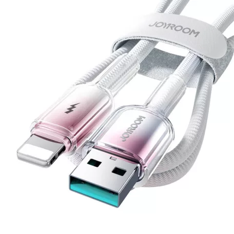 Kábel USB-A Lightning Joyroom S-A42 3A 1.2m biały