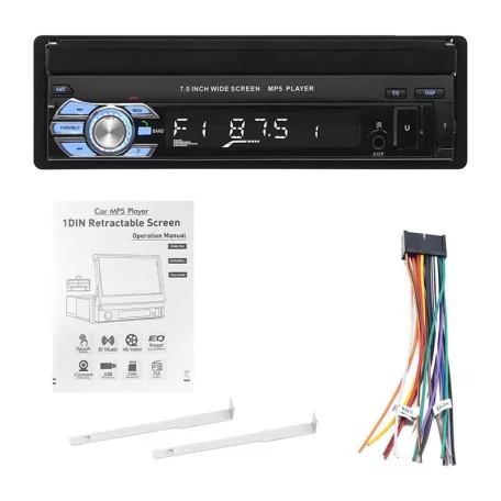 Autómonitor 7" Podofo A3013 Carplay&Android Auto