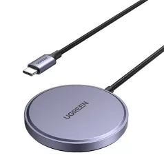  UGREEN W703 MagSafe mágneses vezeték nélküli töltő, 15W, 1.5m