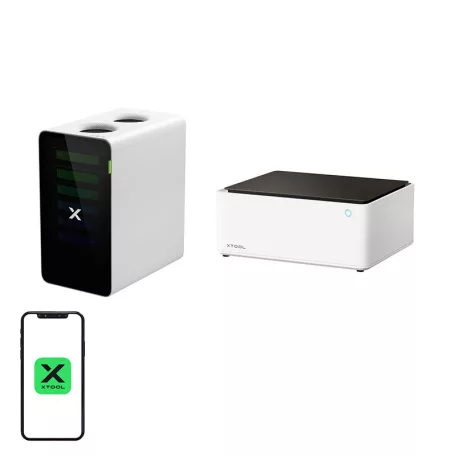 2 az 1-ben xTool M1 10W-os lézergravírozó + xTool SafetyPro™ AP2 füstelnyelő