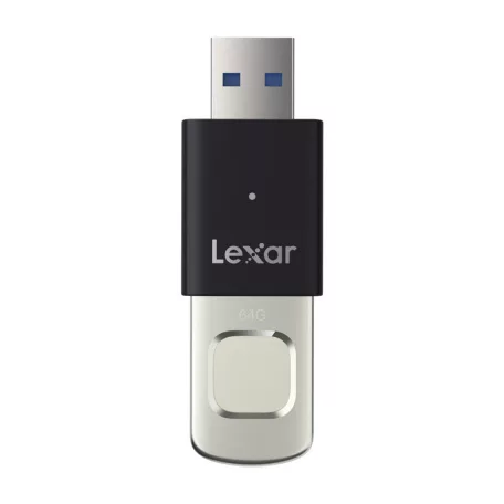 Lexar Fingerprint F35pro USB 3.2 64 GB-os pendrive