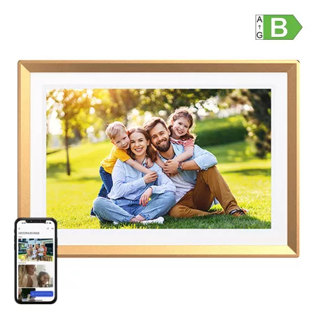 Arzopa D10 10.1" digitális képkeret (arany)