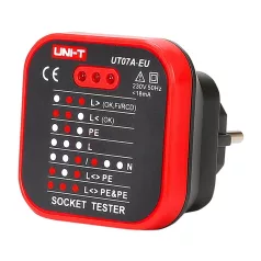UNI-T UT07A-EU konnektor tesztelő készülék