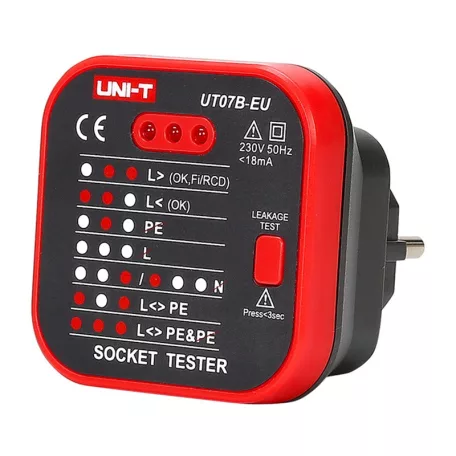 UNI-T UT07B-EU konnektor-tesztelő készülék