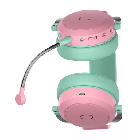 Cooler Master CH351-MC gaming fejhallgató (zöld-rózsaszín)