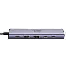   UGREEN CM511 USB-C hub, HDMI 4K 60 Hz, 2x USB 3.2, 2x USB-C 3.2, PD