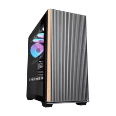   Darkflash DS900WS számítógépház (fekete) + 4 ventilátor