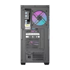 Darkflash DS900WS számítógépház (fekete) + 4 ventilátor