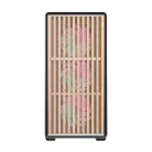 Darkflash DS900WD számítógépház (fekete) + 4 ventilátor