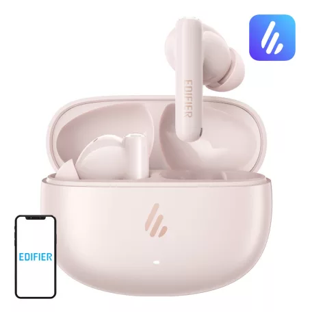 Edifier X5 Pro V25 TWS fejhallgató (rózsaszín) - új 2025