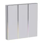 Érintéses ZigBee fénykapcsoló Avatto TS60-EU-W3 Triple TUYA (fehér).