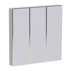   Érintéses ZigBee fénykapcsoló Avatto TS60-EU-W3 Triple TUYA (fehér).