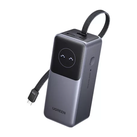 Powerbank 20000mAh Ugreen PB723, USB 2x USB-C, 130W (szürke)