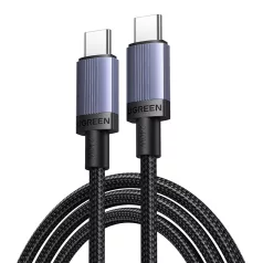 Ugreen L528 USB-C-USB-C kábel, 100 W, 1m (szürke)