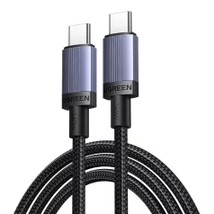 Ugreen L528 USB-C-USB-C kábel, 100 W, 0,5 m (szürke)
