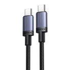 Ugreen L532 USB-C-USB-C kábel, 240W, 1m (szürke)