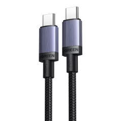 UGREEN L528 USB-C–USB-C kábel, 100 W, 3 m (szürke)