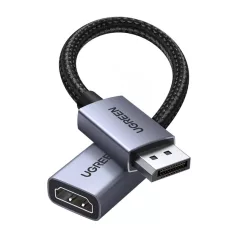 UGREEN DP133 DisplayPort-HDMI kábel, 4K, 20 cm