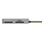UGREEN CM868 USB-C kártyaolvasó, 2xSD 1xTF 170Mbps (szürke)
