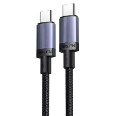   Kabel USB-C do USB-C Ugreen L532, Power Delivery (PD) 240W, 480Mbps, 0.5m (szary)