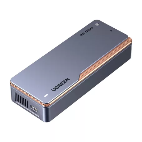UGREEN D703 M.2 NVMe SSD ház, USB4 (szürke)