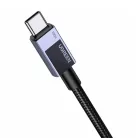 Ugreen L512 USB-C USB-C kábel, Power Delivery, 5A, 1m, 480Mbps (csillagszürke)