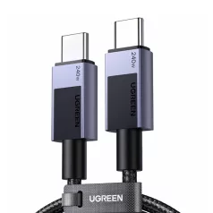   Ugreen L513 USB-C-USB-C kábel, Power Delivery (PD) 240W, 1m, 480Mbps (Star Gray)
