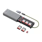 UGREEN CM856 memóriakártya adapter/olvasó, USB/USB-C, SD és micro SD kártyákhoz
