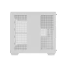 Darkflash C275P számítógépház ventilátorok nélkül (Fehér)