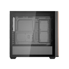   Darkflash DS900WS ATX számítógépház ventilátorok nélkül (Fekete)