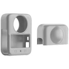 Szilikon borítás lencsével PULUZ DJI Osmo 360 (szürke)