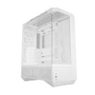 Darkflash DY460 számítógépház (fehér) + 4 ARGB ventilátorok