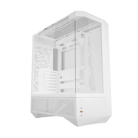 Darkflash DY460 számítógépház (fehér) + 4 ARGB ventilátorok