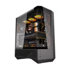 Darkflash DY460 számítógépház (fekete) + 4 ARGB ventilátorok