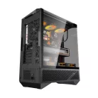 Darkflash DY460 számítógépház (fekete) + 4 ARGB ventilátorok