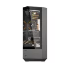 Darkflash DY460 számítógépház (fekete) + 4 ARGB ventilátorok