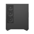 Darkflash DY460 számítógépház (fekete) + 4 ARGB ventilátorok