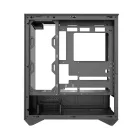 Darkflash DY460 számítógépház (fekete) + 4 ARGB ventilátorok