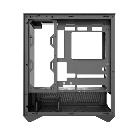 Darkflash DY460 számítógépház (fekete) + 4 ARGB ventilátorok