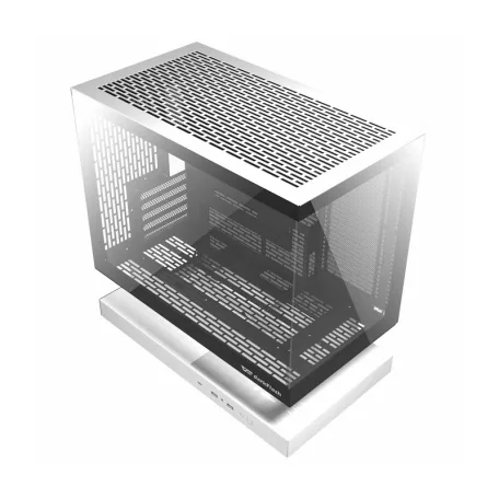 Darkflash F1 számítógépház (fehér) + 6 ARGB ventilátorok