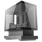 Darkflash F1 számítógépház (Fekete) + 6 ARGB ventilátorok