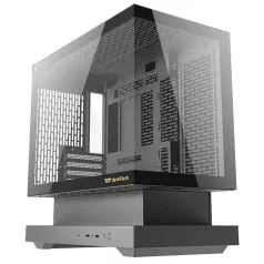   Darkflash F1 számítógépház (Fekete) + 6 ARGB ventilátorok