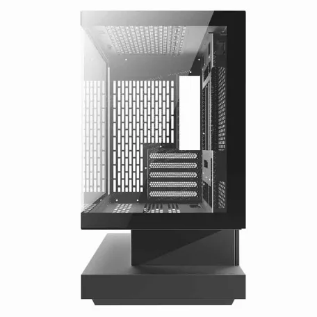 Darkflash F1 számítógépház (Fekete) + 6 ARGB ventilátorok